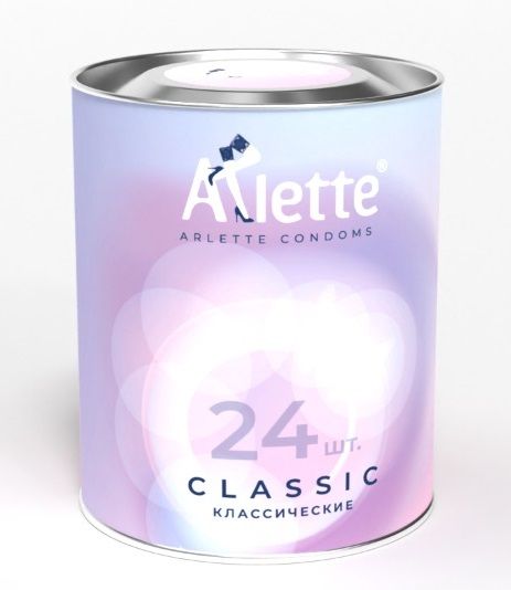 Классические презервативы Arlette Classic - 24 шт. - Arlette - купить с доставкой в Сыктывкаре