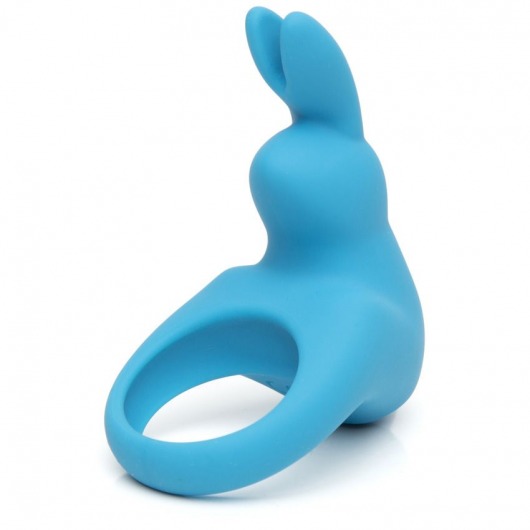 Голубое эрекционное виброкольцо Happy Rabbit Rechargeable Rabbit Cock Ring - Happy Rabbit - в Сыктывкаре купить с доставкой