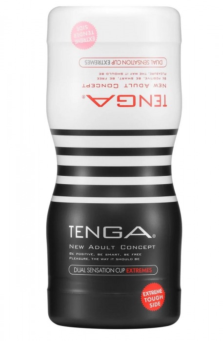 Мастурбатор Dual Sensation Cup Extremes - Tenga - в Сыктывкаре купить с доставкой