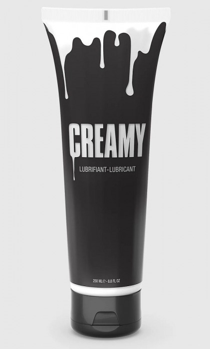 Смазка на водной основе Creamy с консистенцией спермы - 250 мл. - Strap-on-me - купить с доставкой в Сыктывкаре