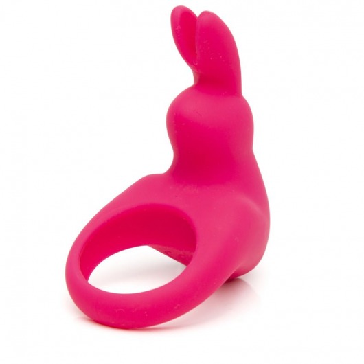 Розовое эрекционное виброкольцо Happy Rabbit Rechargeable Rabbit Cock Ring - Happy Rabbit - в Сыктывкаре купить с доставкой