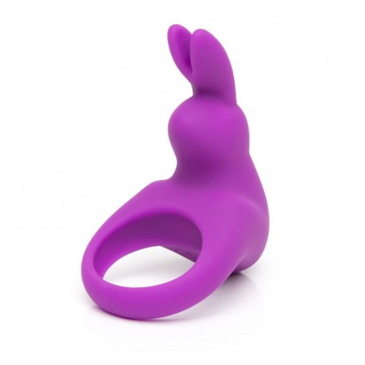 Фиолетовое эрекционное виброкольцо Happy Rabbit Rechargeable Rabbit Cock Ring - Happy Rabbit - в Сыктывкаре купить с доставкой