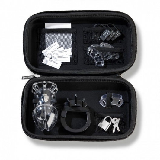 Пояс верности Pubic Enemy №2 с электростимуляцией уретры - MyStim - купить с доставкой в Сыктывкаре