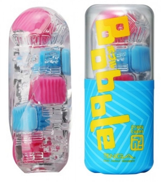 Мастурбатор Tenga Bobble Crazy Cubes - Tenga - в Сыктывкаре купить с доставкой