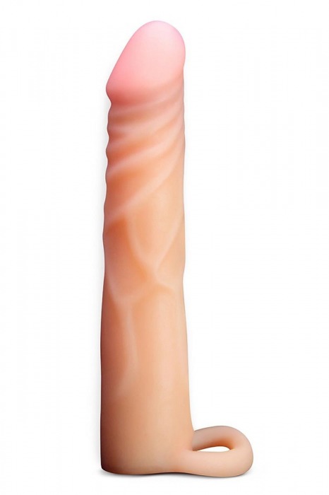 Телесная насадка на пенис Cock Xtender - 17,7 см. - Blush Novelties - в Сыктывкаре купить с доставкой