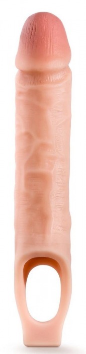 Телесная насадка на пенис 10 Inch Cock Sheath Extender - 25 см. - Blush Novelties - в Сыктывкаре купить с доставкой