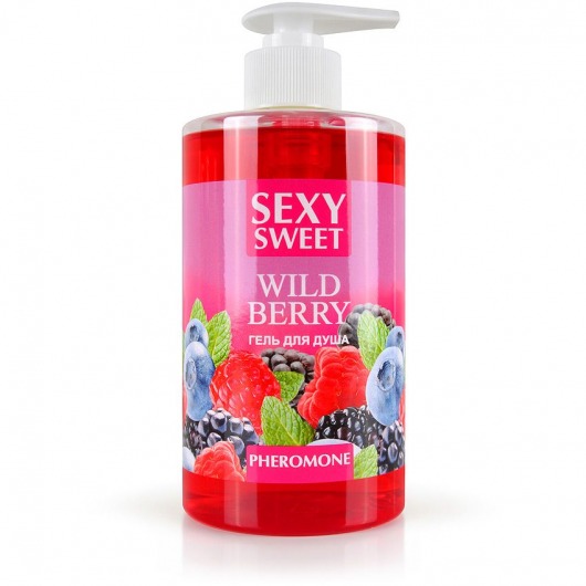 Гель для душа Sexy Sweet Wild Berry с ароматом лесных ягод и феромонами - 430 мл. -  - Магазин феромонов в Сыктывкаре