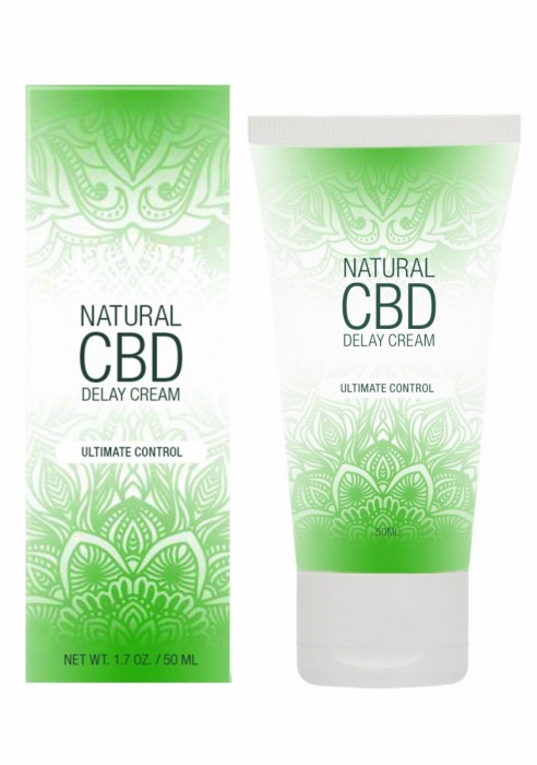 Крем-пролонгатор Natural CBD Delay Cream - 50 мл. - Shots Media BV - купить с доставкой в Сыктывкаре