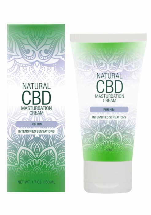 Крем для мастурбации для мужчин Natural CBD Masturbation Cream For Him - 50 мл. - Shots Media BV - купить с доставкой в Сыктывкаре