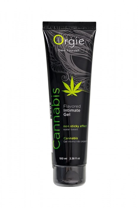 Интимный гель на водной основе ORGIE Lube Tube Cannabis - 100 мл. - ORGIE - купить с доставкой в Сыктывкаре