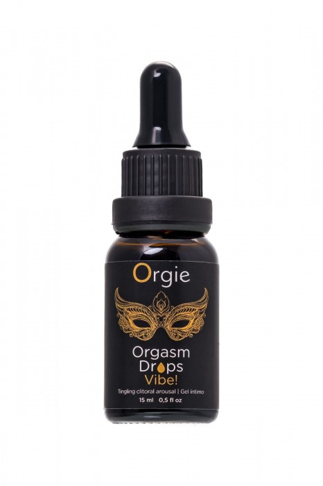Возбуждающий гель для клитора ORGIE Orgasm Drops Vibe - 15 мл. - ORGIE - купить с доставкой в Сыктывкаре