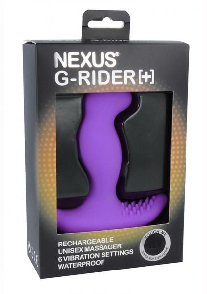 Фиолетовый вибромассажер простаты Nexus G-Rider+ - 12,6 см. - Nexus Range - в Сыктывкаре купить с доставкой