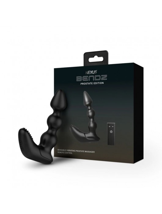 Черный вибростимулятор Nexus Bendz Prostate Edition - 14,1 см. - Nexus Range - в Сыктывкаре купить с доставкой