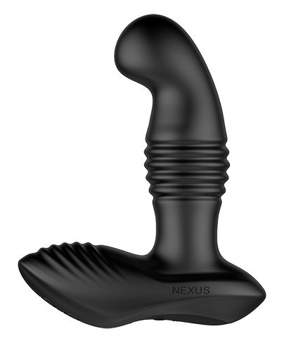 Черный массажер простаты Nexus Thrust с возвратно-поступательными движениями - 13,8 см. - Nexus Range - в Сыктывкаре купить с доставкой
