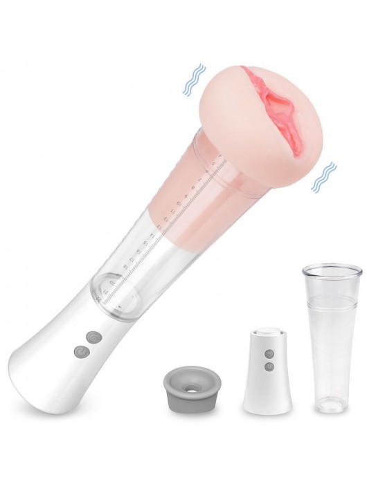 Автоматическая вакуумная помпа с реалистичной мягкой вставкой Max Kit - S-HANDE - в Сыктывкаре купить с доставкой