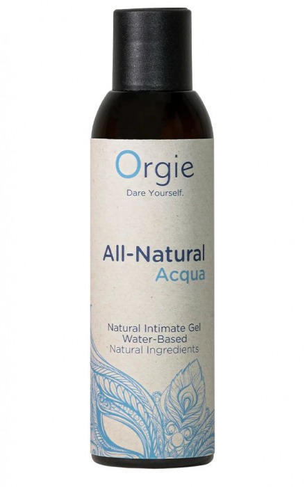 Интимный гель на водной основе Orgie All-Natural Acqua - 150 мл. - ORGIE - купить с доставкой в Сыктывкаре