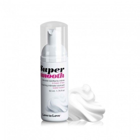 Лубрикант нежнейшая пенка Super Smooth Foaming Intime Lubricant - 50 мл. - Love to Love - купить с доставкой в Сыктывкаре