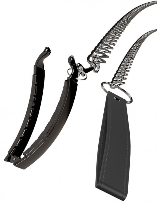 Зажим для половых губ с поводком Pussy Clamp With A Leash - Orion - купить с доставкой в Сыктывкаре