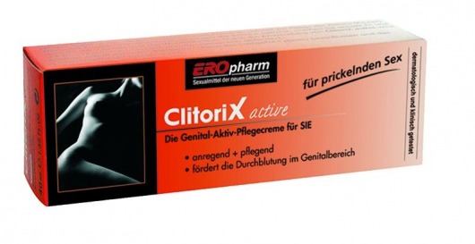 Возбуждающий крем для женщин ClitoriX active - 40 мл. - Joy Division - купить с доставкой в Сыктывкаре