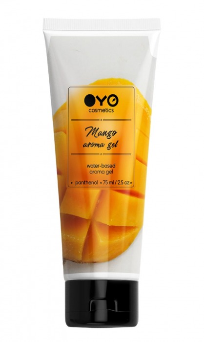 Лубрикант на водной основе OYO Aroma Gel Mango с ароматом манго - 75 мл. - OYO - купить с доставкой в Сыктывкаре