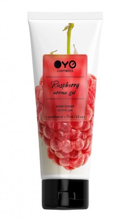 Лубрикант на водной основе OYO Aroma Gel Raspberry с ароматом малины - 75 мл. - OYO - купить с доставкой в Сыктывкаре