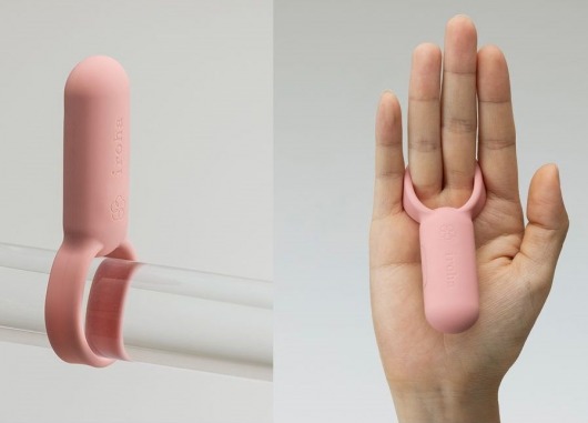Коралловое эрекционное кольцо Iroha SVR Coral Pink - Tenga - в Сыктывкаре купить с доставкой