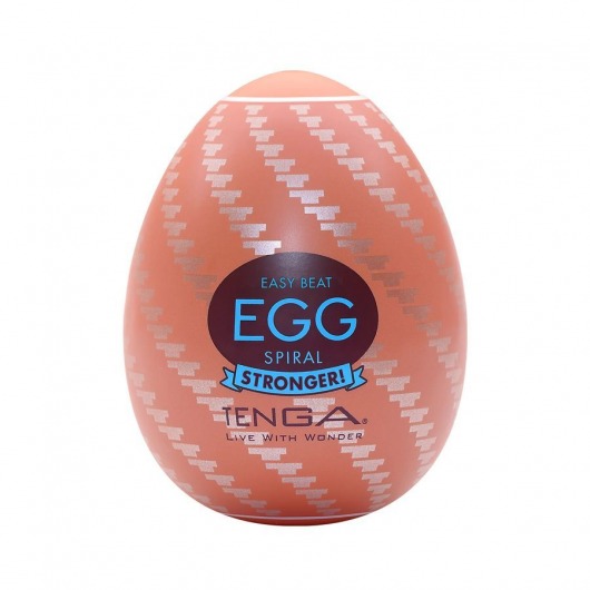 Мастурбатор-яйцо Tenga Egg Spiral - Tenga - в Сыктывкаре купить с доставкой
