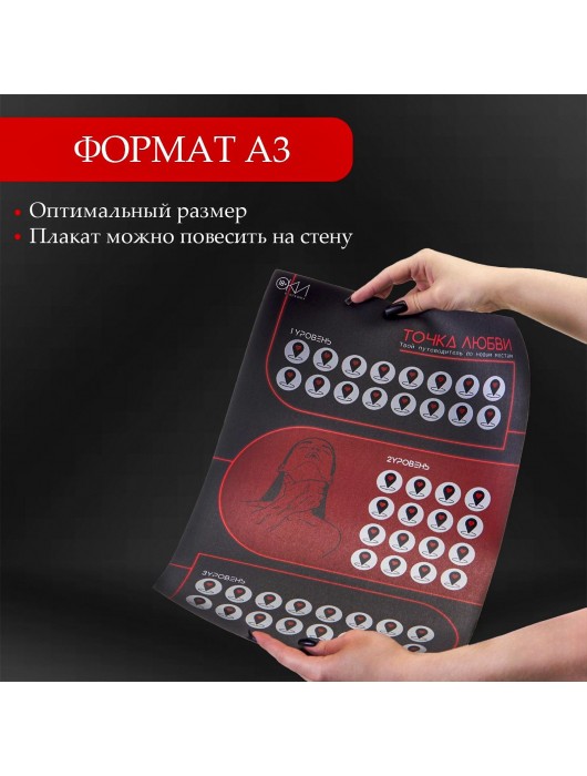 Плакат для двоих  Точка любви  со скретч-слоем - Сима-Ленд - купить с доставкой в Сыктывкаре