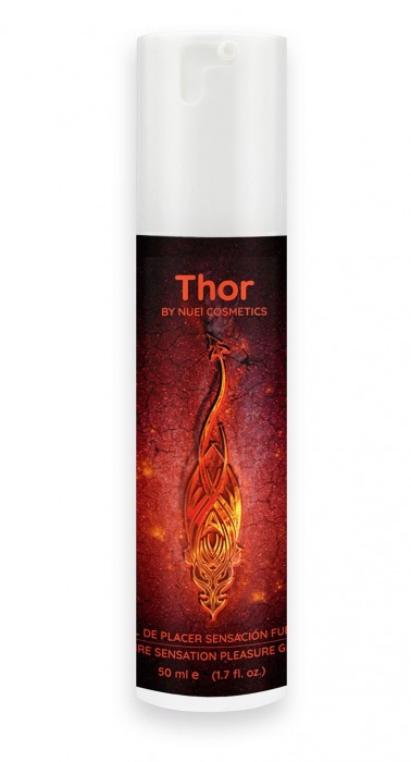 Возбуждающий унисекс гель Thor Fire Gel - 50 мл. - Nuei cosmetics - купить с доставкой в Сыктывкаре