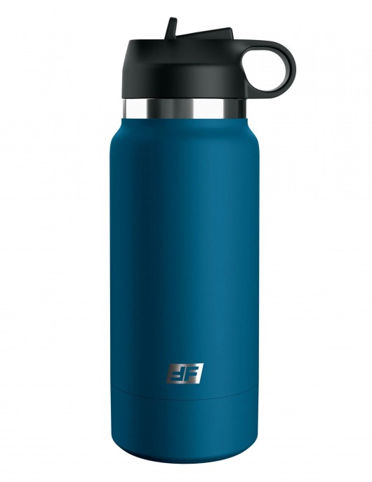 Мастурбатор-вагина в синей колбе F*ck Flask - Pipedream - в Сыктывкаре купить с доставкой