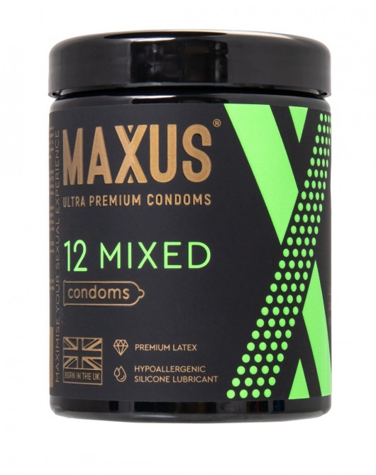 Презервативы MAXUS Mixed - 12 шт. - Maxus - купить с доставкой в Сыктывкаре