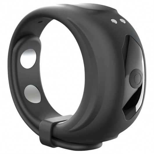 Черное эрекционное виброкольцо Fit Vibe Ring - Dorcel - в Сыктывкаре купить с доставкой