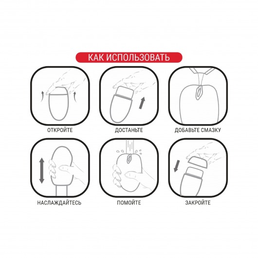 Мастурбатор-вагина в футляре-яйце - Волшебная страна - в Сыктывкаре купить с доставкой