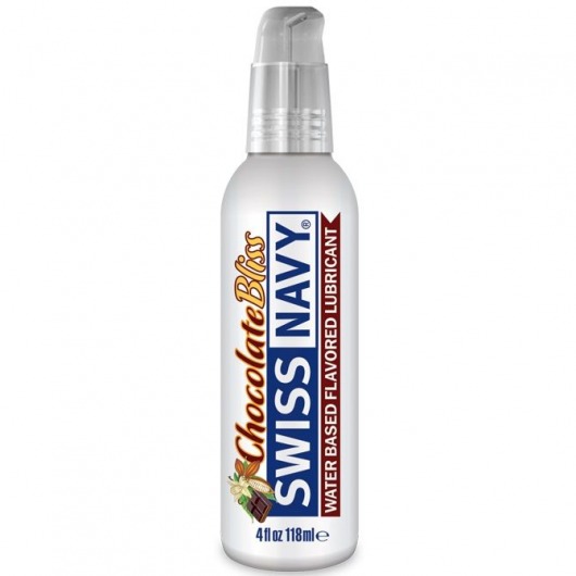 Лубрикант с ароматом шоколада Swiss Navy Chocolate Bliss Lube - 118 мл. - Swiss navy - купить с доставкой в Сыктывкаре