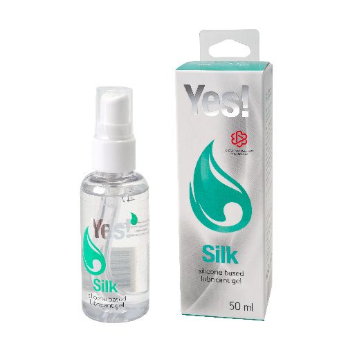 Силиконовая гипоаллергенная вагинальная смазка Yes Silk - 50 мл. - Sitabella - купить с доставкой в Сыктывкаре