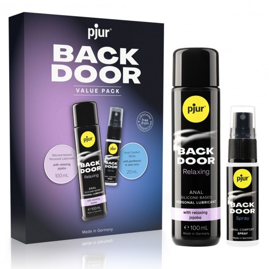 Набор для анального секса pjur Back Door Value Pack - Pjur - купить с доставкой в Сыктывкаре