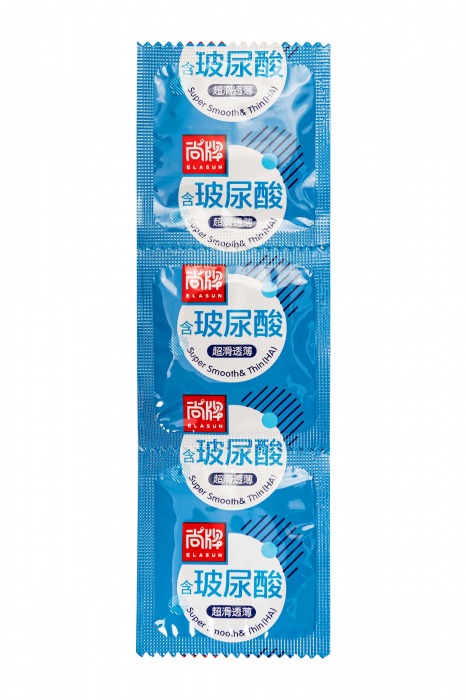 Ультратонкие презервативы Elasun Ultra-thin and Smooth - 3 шт. - Elasun - купить с доставкой в Сыктывкаре