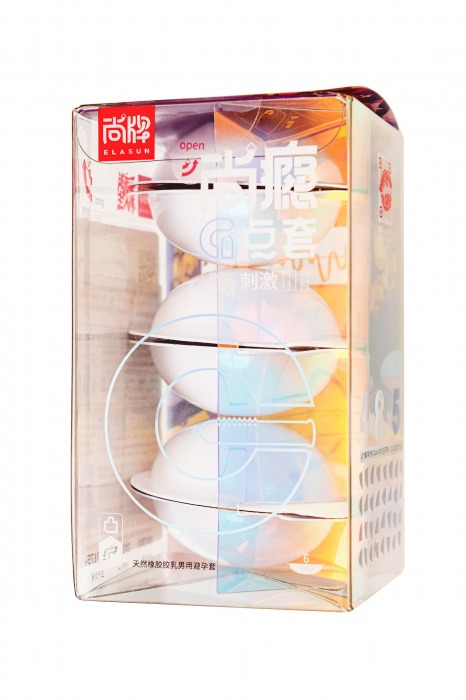 Особо тонкие презервативы Elasun G-spot bag X5 - 6 шт. - Elasun - купить с доставкой в Сыктывкаре