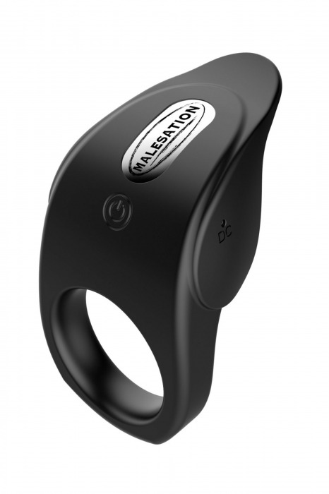Черное эрекционное виброкольцо Vibro Lust Ring - MALESATION - в Сыктывкаре купить с доставкой