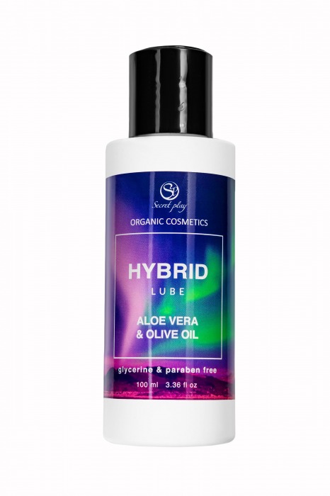 Органический гибридный гель Hybrid Lube - 100 мл. - Secret Play - купить с доставкой в Сыктывкаре