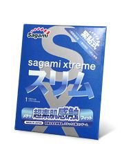 Презерватив Sagami Xtreme FEEL FIT 3D - 1 шт. - Sagami - купить с доставкой в Сыктывкаре