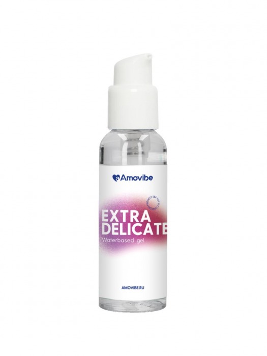 Гель на водной основе Amovibe Extra Delicate - 50 мл. - Amovibe - купить с доставкой в Сыктывкаре