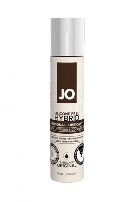 Водно-масляный лубрикант JO Silicon free Hybrid Lubricant ORIGINAL- 30 мл. - System JO - купить с доставкой в Сыктывкаре