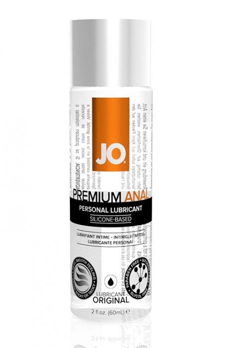 Анальный лубрикант на силиконовой основе JO Anal Premium - 60 мл. - System JO - купить с доставкой в Сыктывкаре