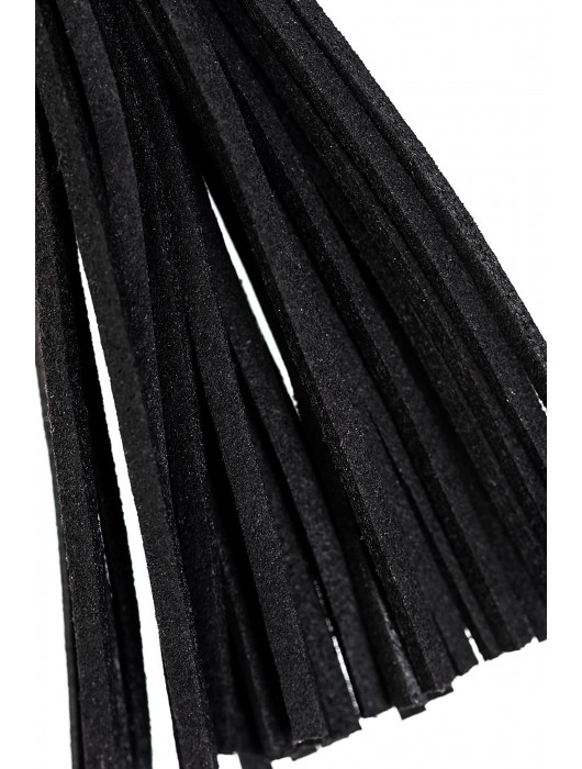 Зажимы на соски «Прищепки» с черными кисточками из замши - Pecado - купить с доставкой в Сыктывкаре