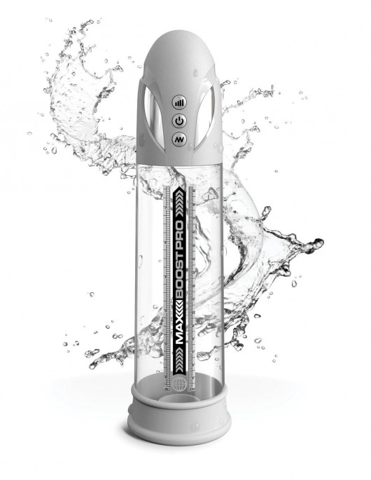 Белая вакуумная автоматическая помпа Max Boost Pro Flow - Pipedream - в Сыктывкаре купить с доставкой
