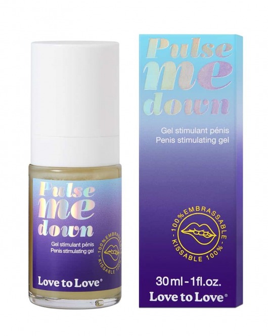 Стимулирующий гель для пениса Pulse Me Down - 30 мл. - Love to Love - купить с доставкой в Сыктывкаре