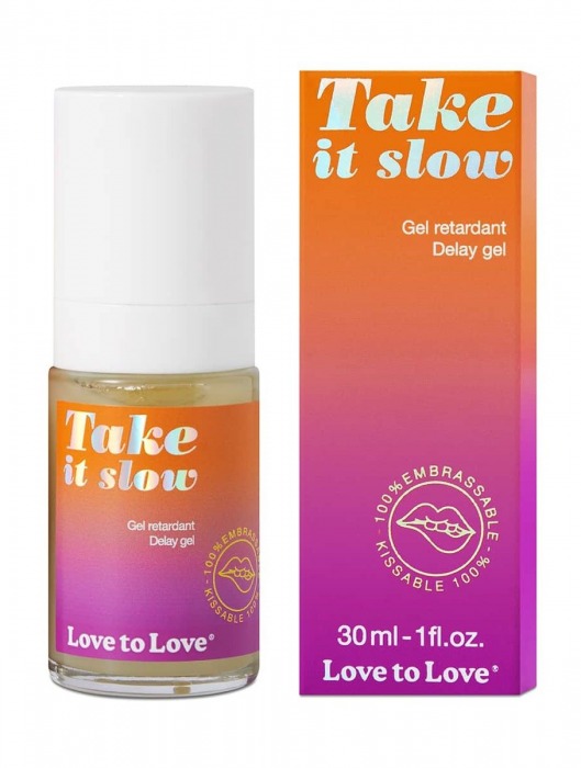 Пролонгирующий гель для мужчин Take It Slow - 30 мл. - Love to Love - купить с доставкой в Сыктывкаре