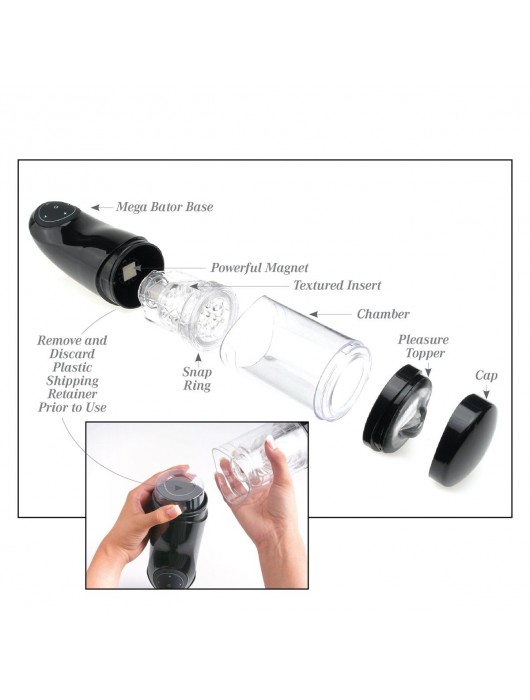 Перезаряжаемый мастурбатор-вагина с держателем для мобильных устройств Extreme Toyz Me - Pipedream - в Сыктывкаре купить с доставкой