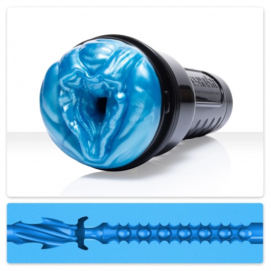 Мастурбатор-вагина Fleshlight Freaks Alien Blue Metallic - Fleshlight - в Сыктывкаре купить с доставкой